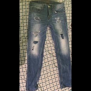 American Eagle skinny jeans size 30 x 30 .